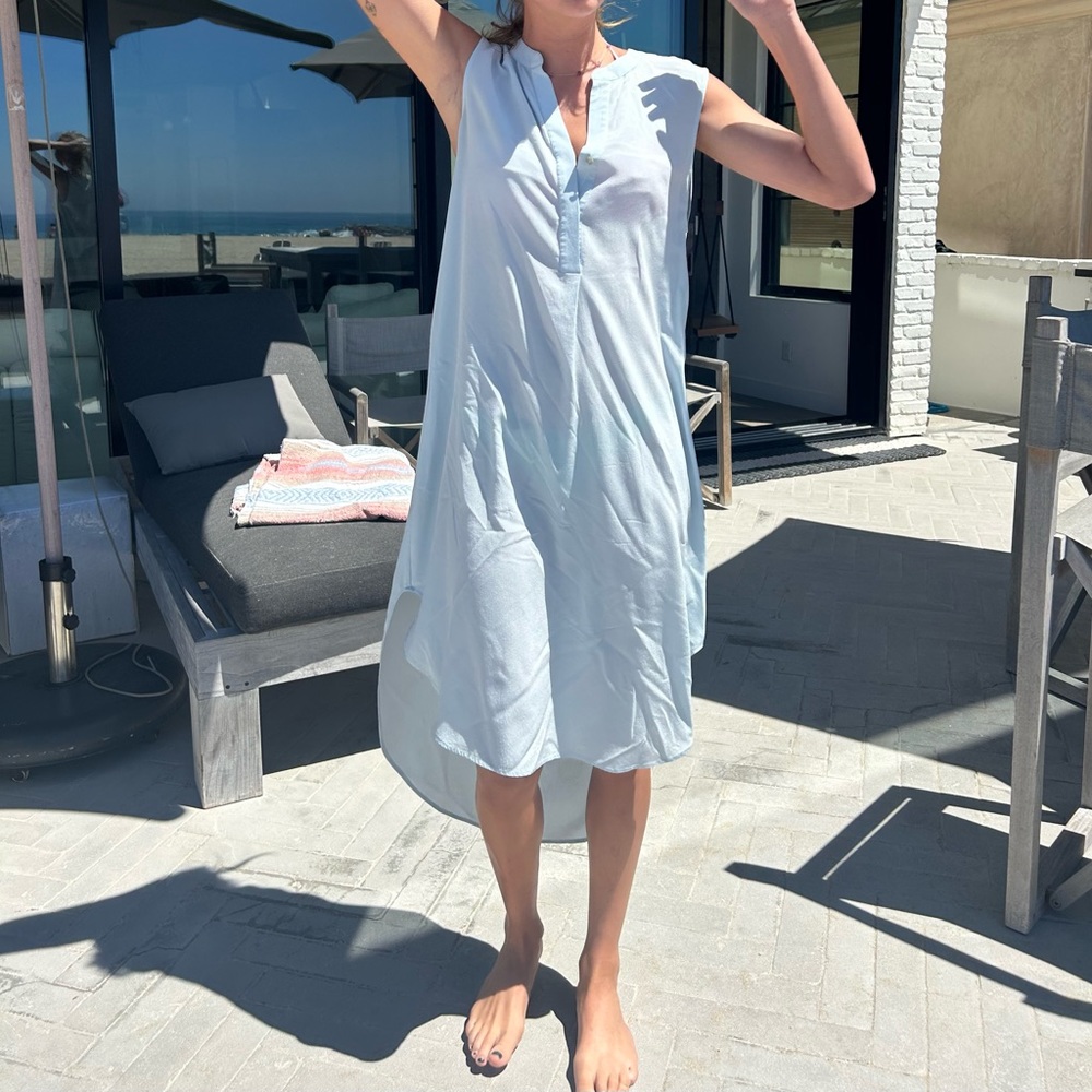 L’agence baby blue dress